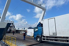 Октябрь: рост паромных перевозок